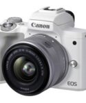 Máy ảnh Canon EOS M50 Mark II kèm lens 15-45mm (Màu Trắng)