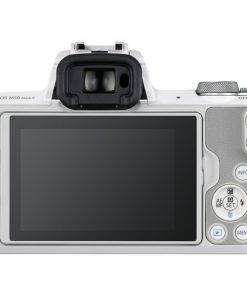 Máy ảnh Canon EOS M50 Mark II kèm lens 15-45mm (Màu Trắng)