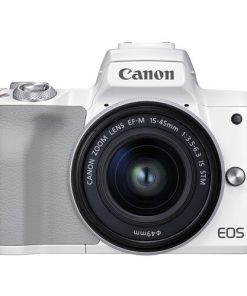 Máy ảnh Canon EOS M50 Mark II kèm lens 15-45mm (Màu Trắng)