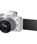 Máy ảnh Canon EOS M50 Mark II kèm lens 15-45mm (Màu Trắng)