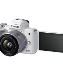 Máy ảnh Canon EOS M50 Mark II kèm lens 15-45mm (Màu Trắng)
