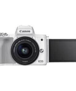 Máy ảnh Canon EOS M50 Mark II kèm lens 15-45mm (Màu Trắng)