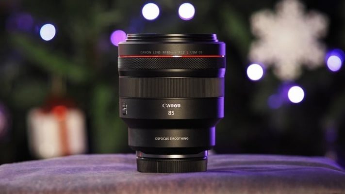 Canon RF 85mm f/1.2 L USM DS sở hữu thiết kế nhỏ gọn