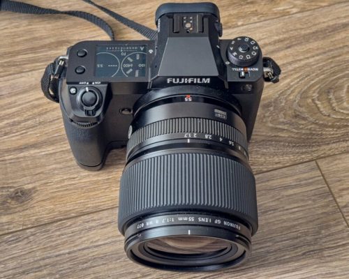 FUJIFILM GF 55mm f/1.7R WR